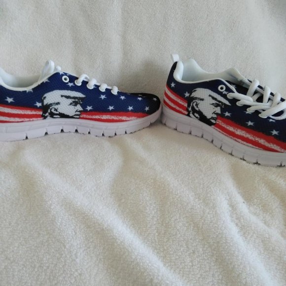 Donald Trump Men/Women Sneakers Men 5 Women 7 MAGA - Picture 4 of 9